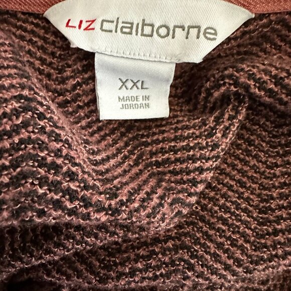 Liz Claiborne Women’s Long Sleeve Knit Top – Size XXL - Picture 5 of 5